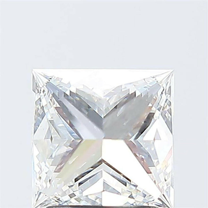 Princess Cut 2.04 carat Lab Created CVD Diamond.