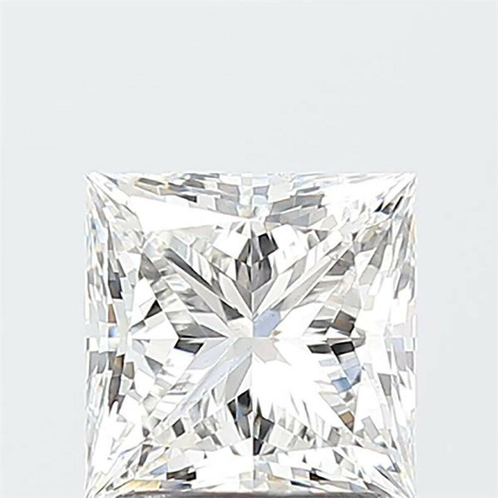 Princess Cut 2.05 carat Lab Created CVD Diamond.
