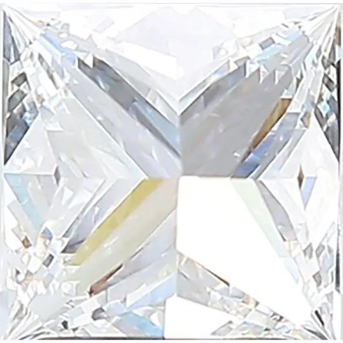Princess Cut 2.05 carat Lab Created CVD Diamond.
