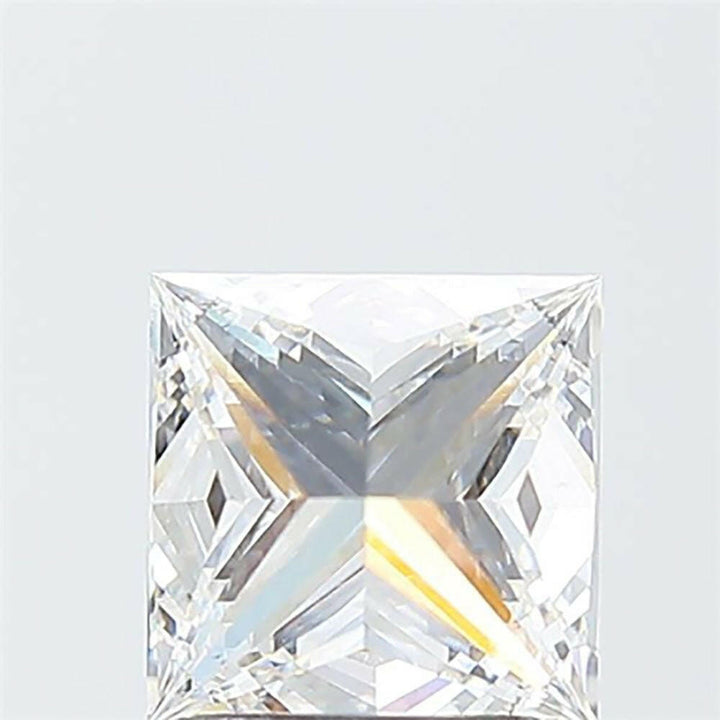 Princess Cut 2.11 carat Lab Created CVD Diamond.