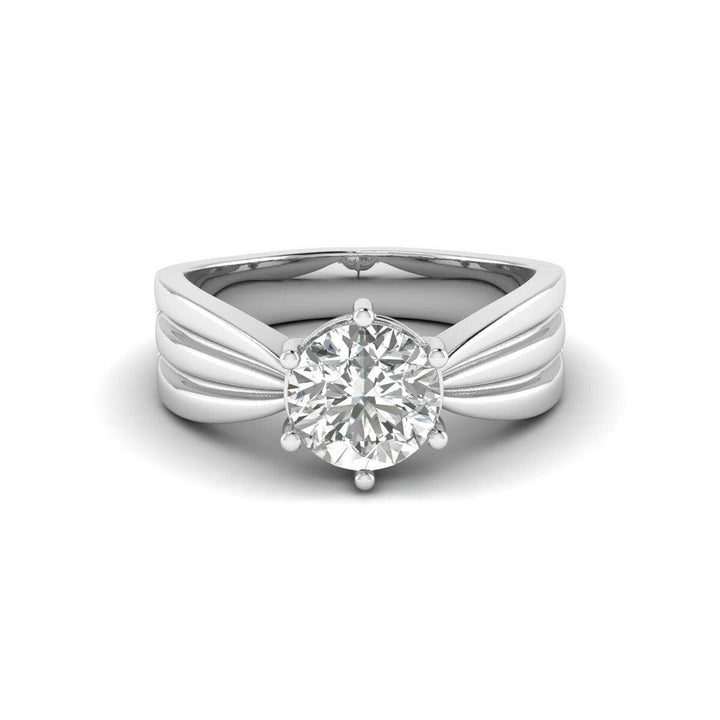 Pure Perfection 1.30ct Round Lab-Grown Diamonds in 14k White Gold.