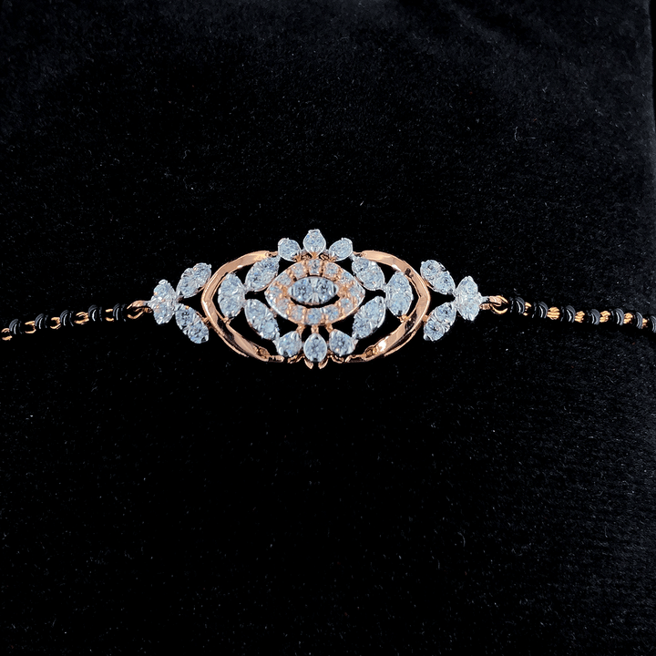 Radiance Refined: The 18K Gold Bracelet with 0.460ct Diamond Elegance.