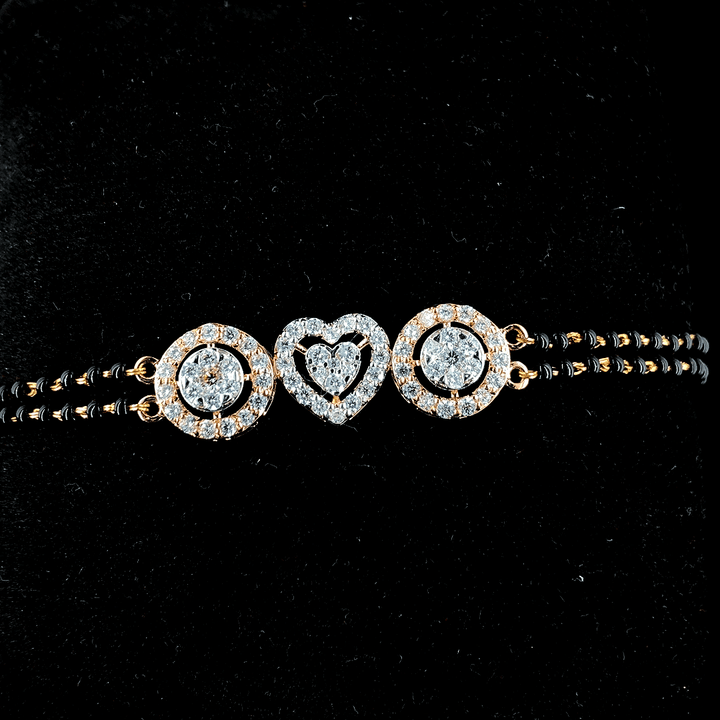Radiant Symphony: The 18K 1.158ct Diamond-Encrusted Chain Bracelet.