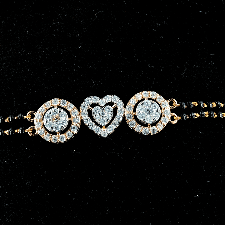 Radiant Symphony: The 18K 1.158ct Diamond-Encrusted Chain Bracelet.