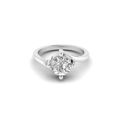 Round 1.30ct Lab Grown Diamond in 14k White Gold