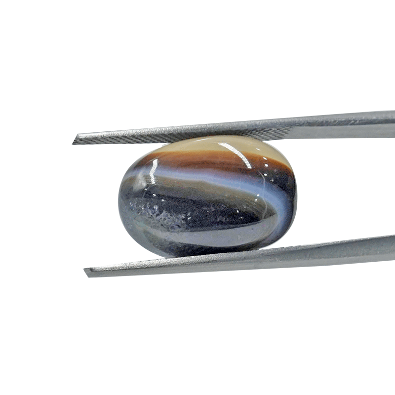 Serenity's Echo - 10.85ct Agate Gemstone: Unveiling Elegance and Inner Calm.