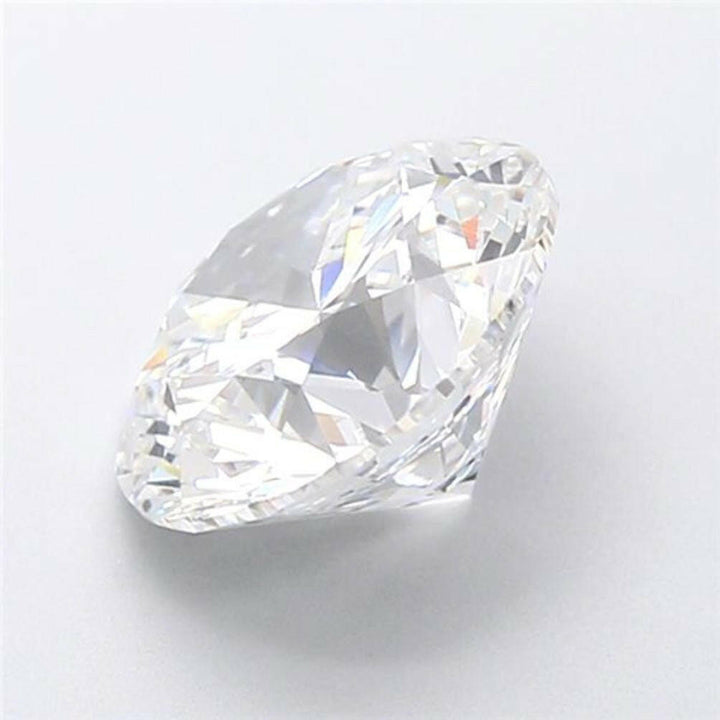 Stunning 5.01 Carat Brilliant Round Lab Grown Loose Diamond.
