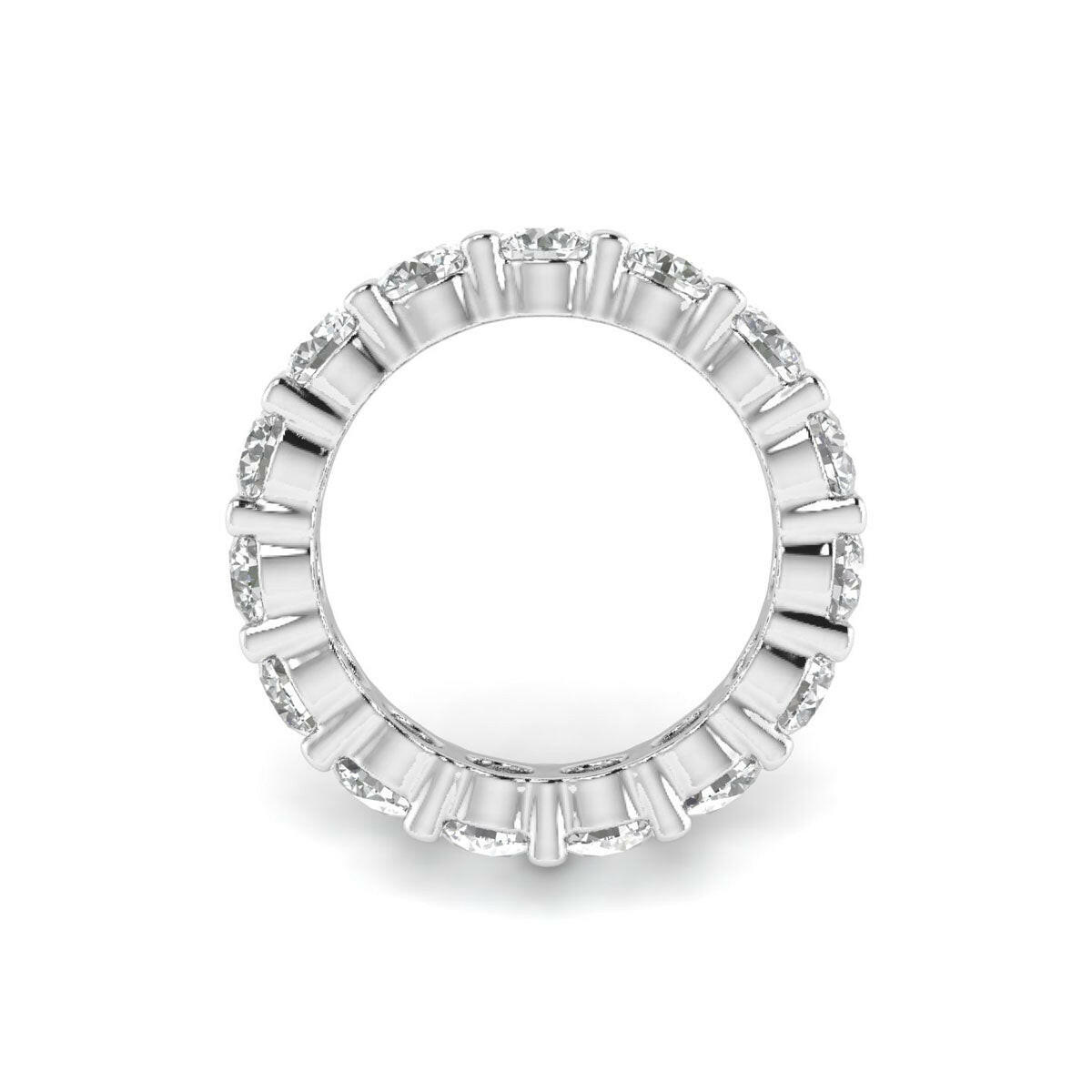 Stunning 5.25 Carat Lab-Grown Diamond Eternity Band.