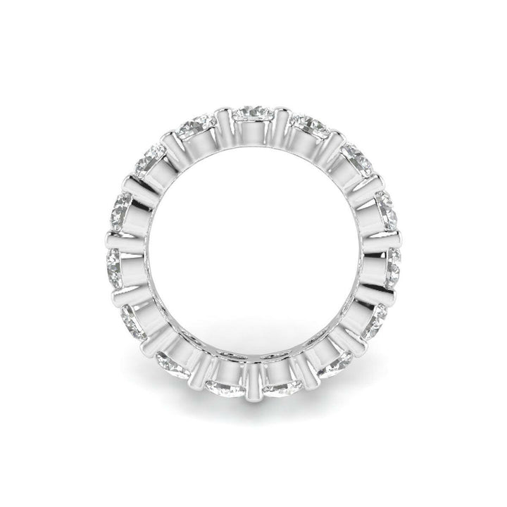 Stunning 5.25 Carat Lab-Grown Diamond Eternity Band.