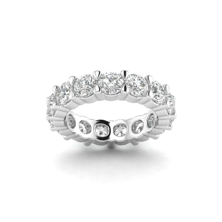 Stunning 5.25 Carat Lab-Grown Diamond Eternity Band.