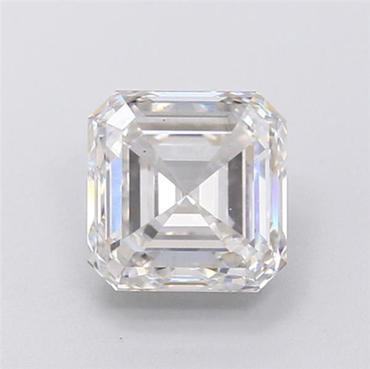 The Art of Precision 2.00 carat Asscher Cut Lab Created Diamond.