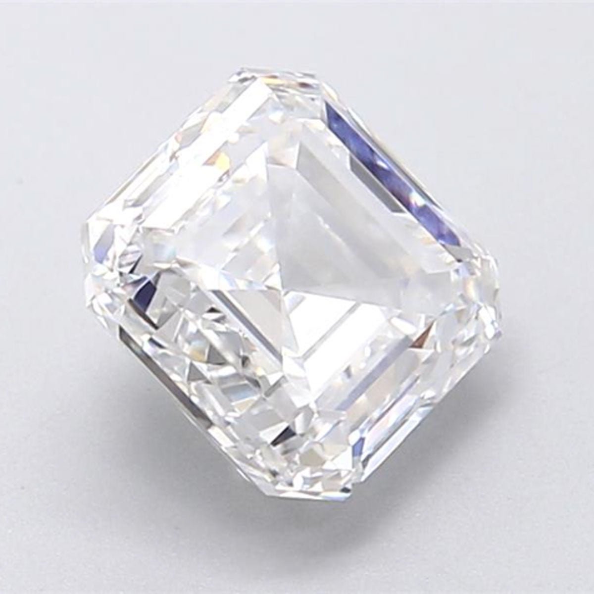 The Modern Classic 1.90 carat Asscher Cut Lab Grown Diamond Jewelry.