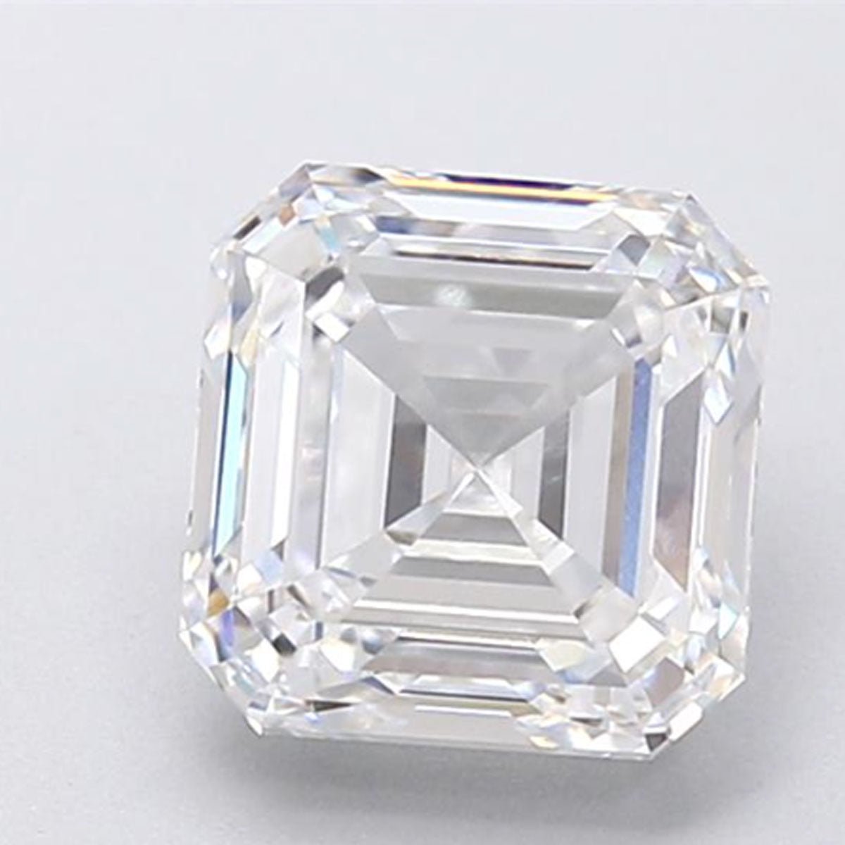The Modern Classic 1.90 carat Asscher Cut Lab Grown Diamond Jewelry.
