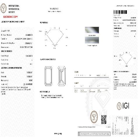 The Pinnacle of Contemporary Luxury: An In-Depth Exploration of the 4.06 Carat E VS1 Lab-Grown Diamond.