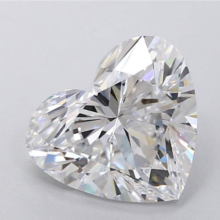 Unleash Emotions with 4.04 carat Heart Shape Lab Created Diamond.