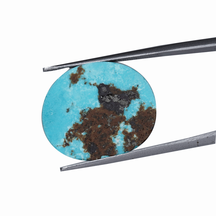 Unleash the Transformative Power of the 17.95 Turquoise Gemstone: Experience Healing, Communication, and Abundance.