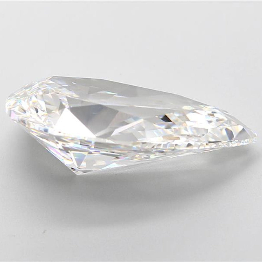 Unveiling the Exquisite Allure of 8.12 carat Pear Cut Lab-Grown Diamonds.
