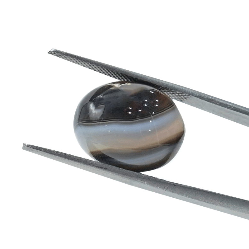 Whispering Winds - Captivating 12.50ct Agate Gemstone for Serenity & Strength.