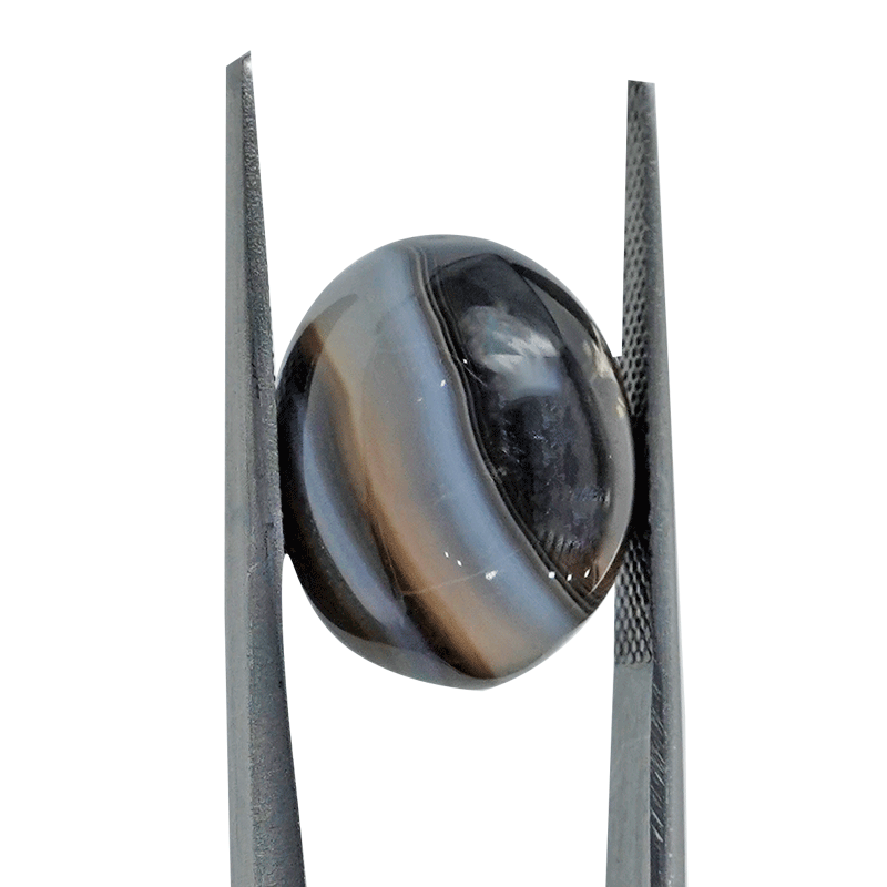 Whispering Winds - Captivating 12.50ct Agate Gemstone for Serenity & Strength.